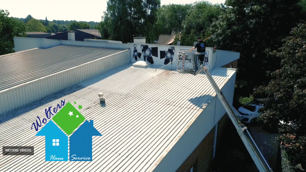 Vorschaubild: Professionelle Dachreinigung in Rheine Vorher Nachher Vergleich